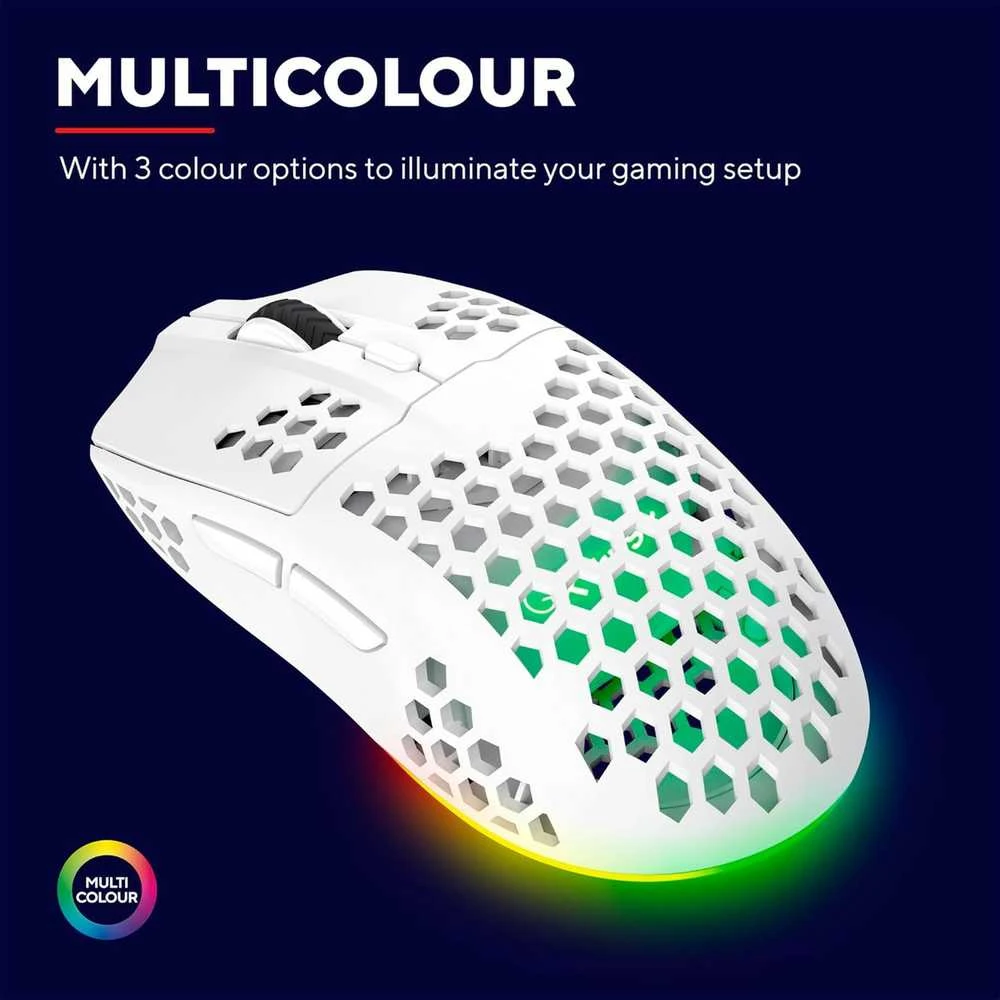 TRUST GXT 929W HELOX belaidė pelė | 4800 DPI