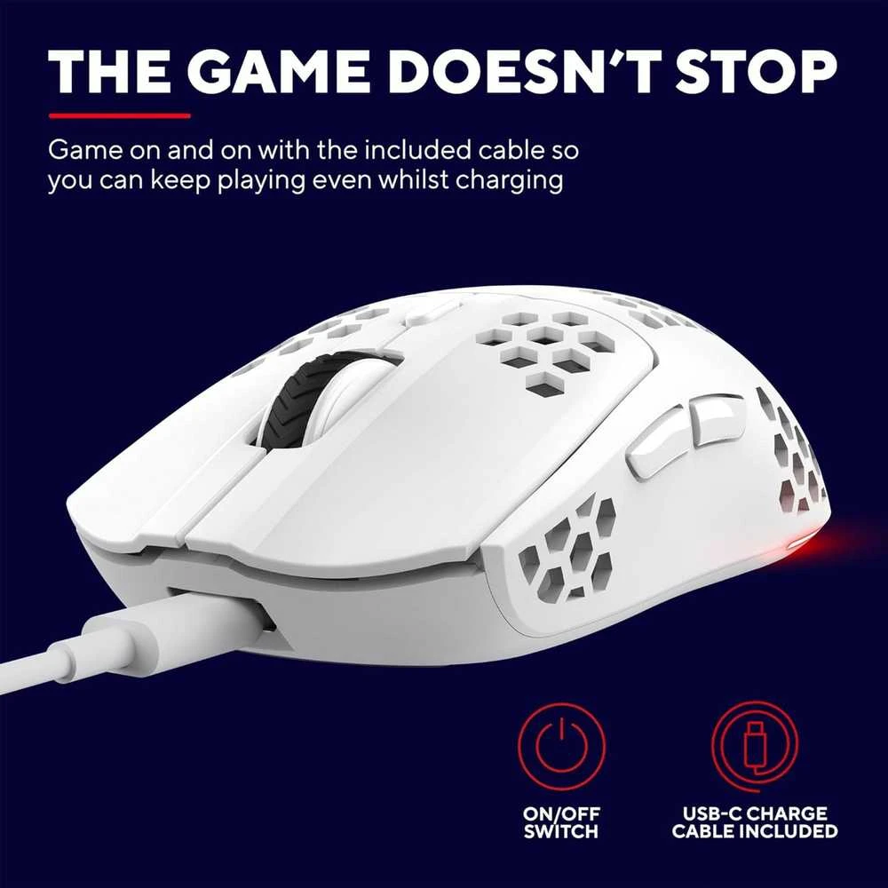 TRUST GXT 929W HELOX belaidė pelė | 4800 DPI