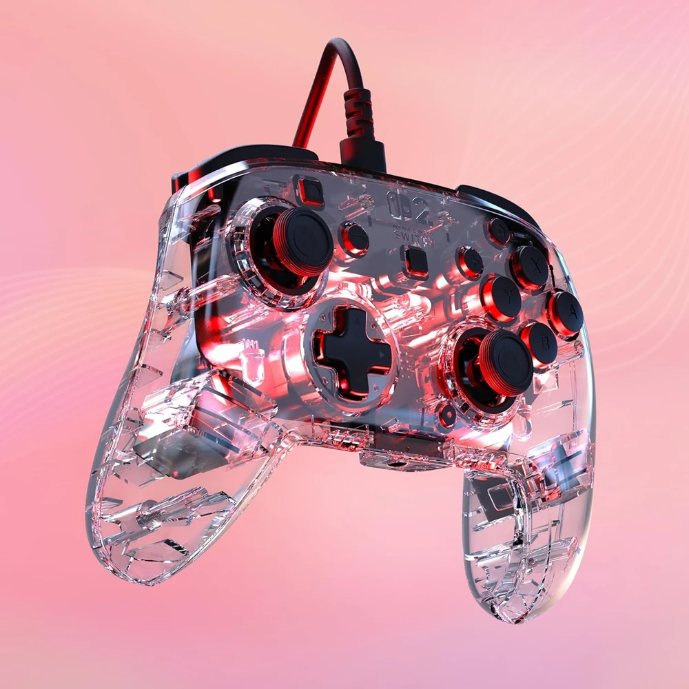 Turtle Beach Afterglow laidinis žaidimų pultelis | Skaidrus | Switch 2