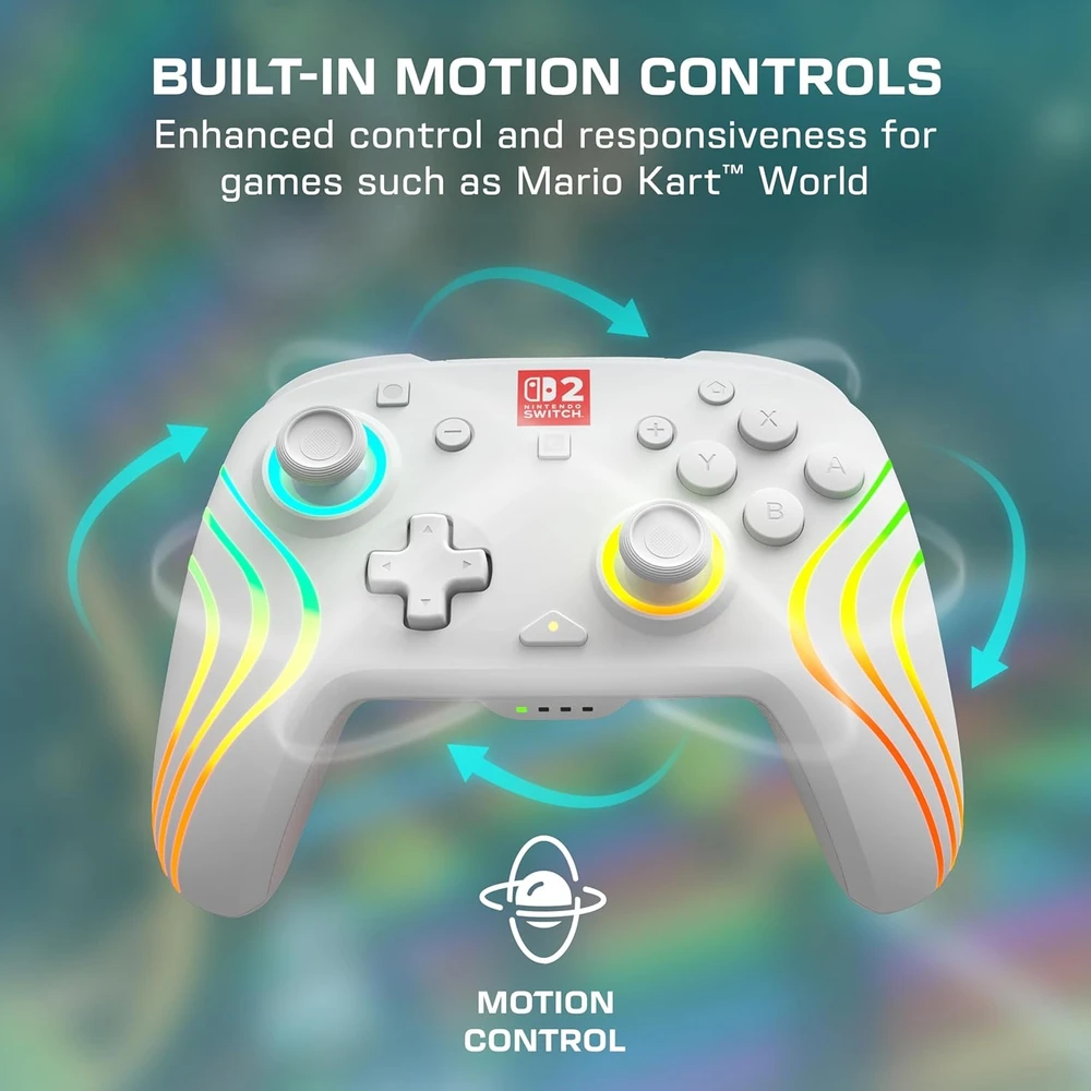Turtle Beach Afterglow Wave belaidis žaidimų pultelis | Baltas | Switch 2