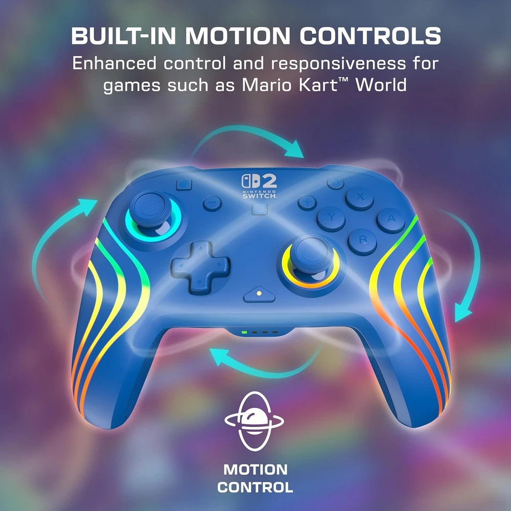 Turtle Beach Afterglow Wave belaidis žaidimų pultelis | Mėlynas | Switch 2