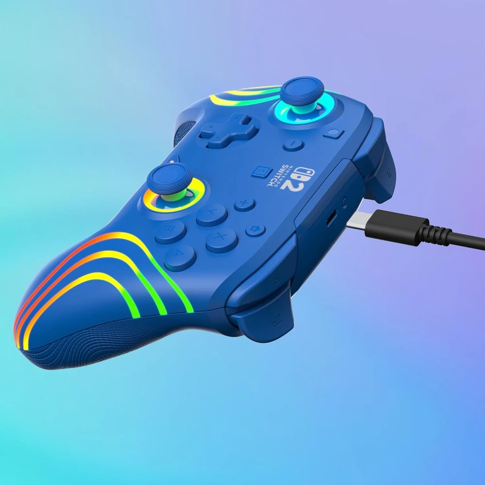 Turtle Beach Afterglow Wave belaidis žaidimų pultelis | Mėlynas | Switch 2