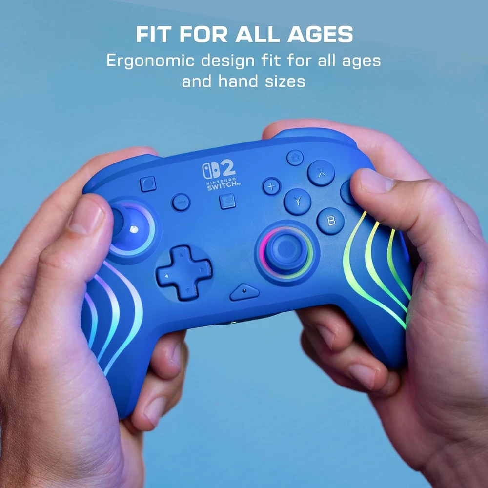 Turtle Beach Afterglow Wave belaidis žaidimų pultelis | Mėlynas | Switch 2