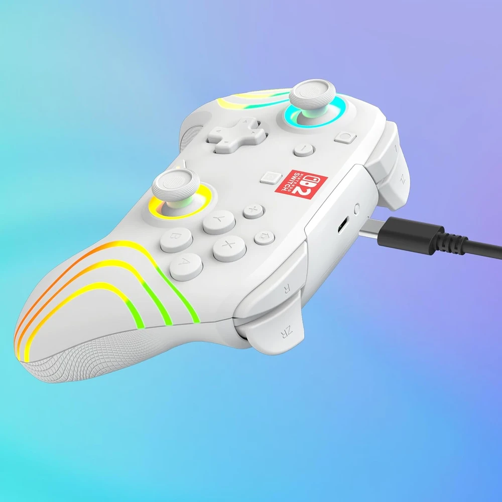 Turtle Beach Afterglow Wave belaidis žaidimų pultelis | Baltas | Switch 2