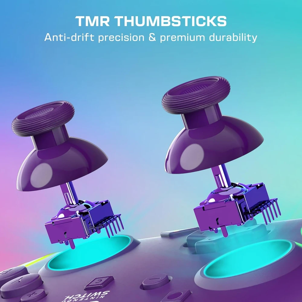Turtle Beach Afterglow Wave belaidis žaidimų pultelis | Violetinė | Switch 2