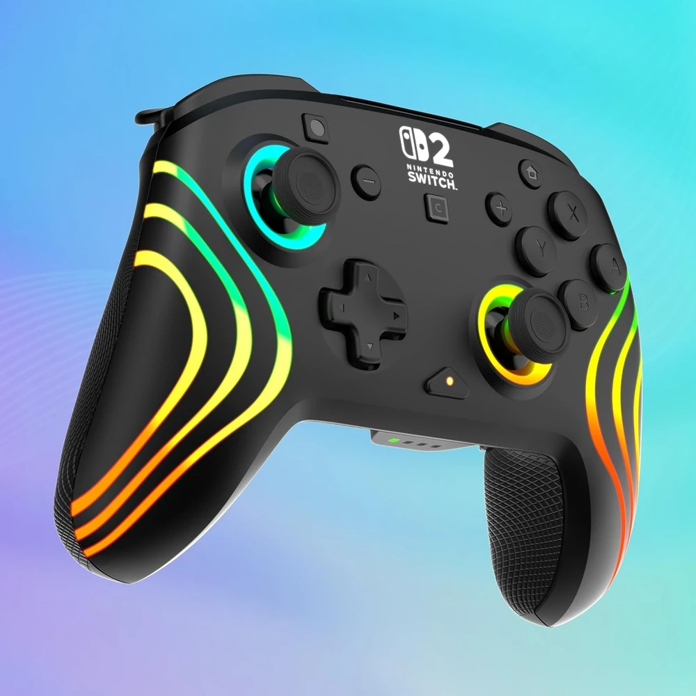 Turtle Beach Afterglow Wave belaidis žaidimų pultelis | Juodas | Switch 2