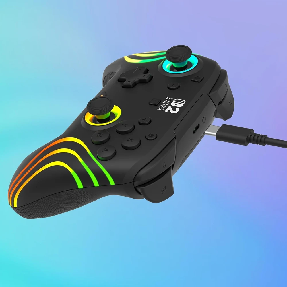 Turtle Beach Afterglow Wave belaidis žaidimų pultelis | Juodas | Switch 2