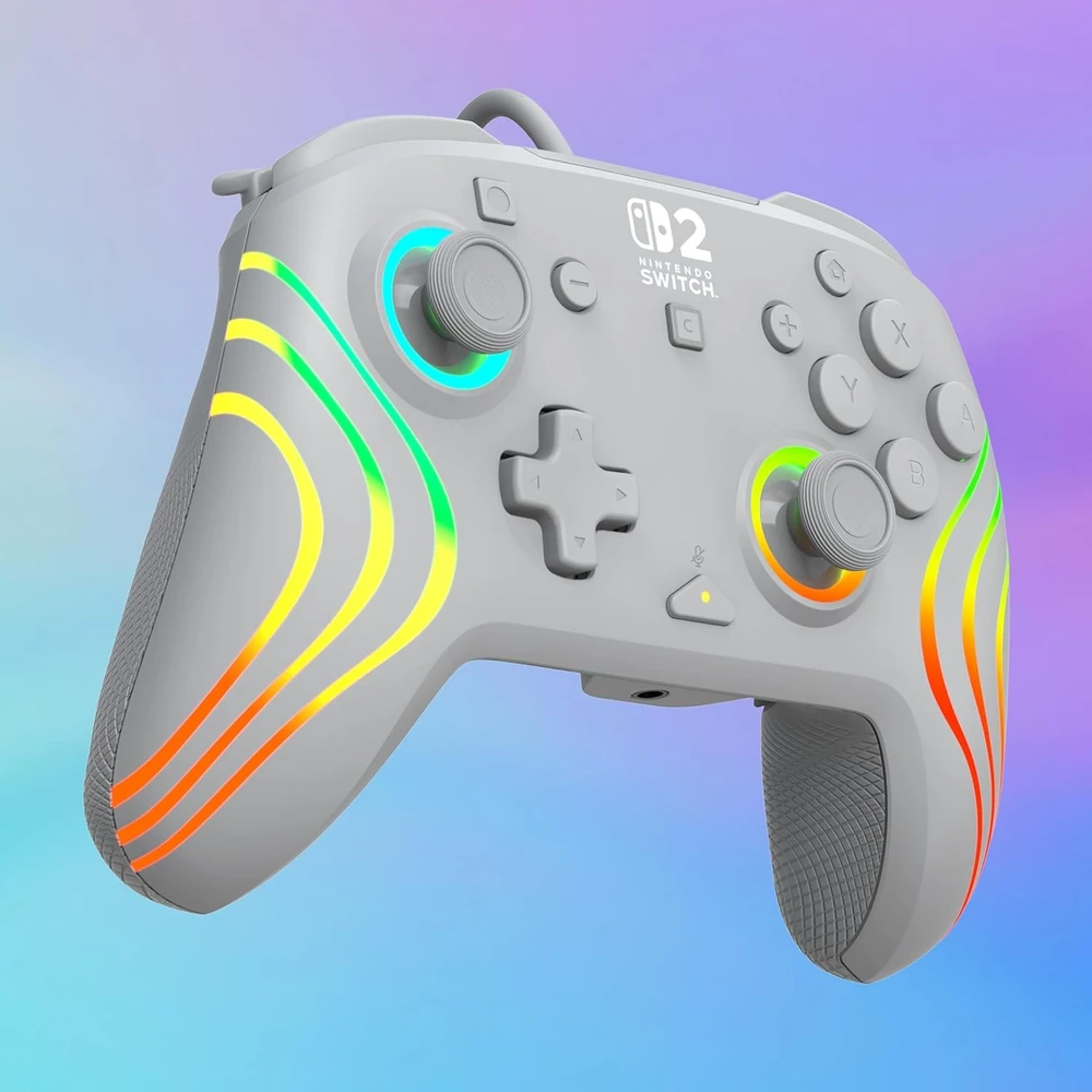 Turtle Beach Afterglow Wave laidinis žaidimų pultelis | Pilkas | Switch 2
