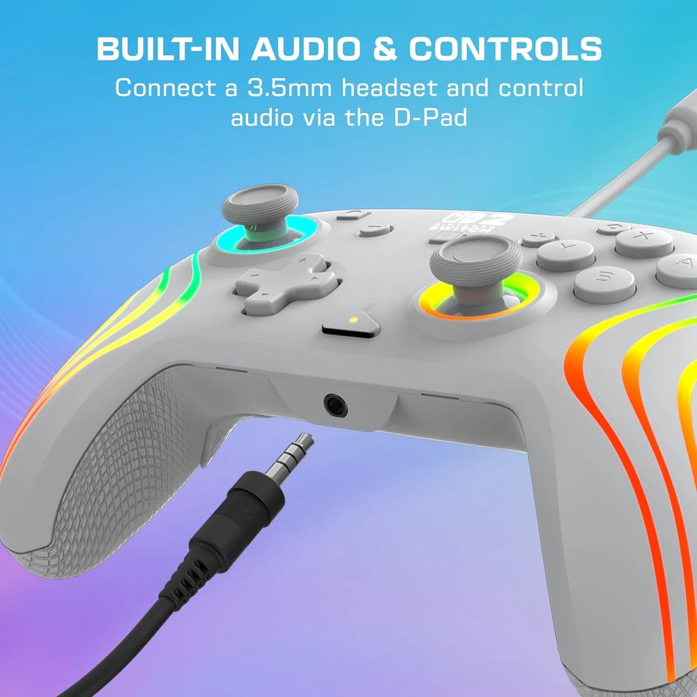Turtle Beach Afterglow Wave laidinis žaidimų pultelis | Pilkas | Switch 2