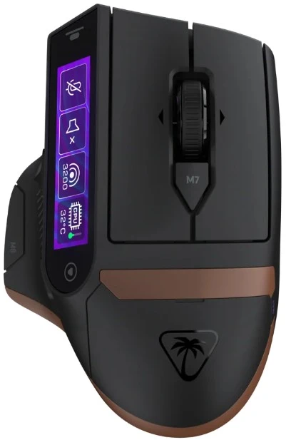 Turtle Beach Command MC7 belaidė ergonominė žaidimų pelė | Juoda