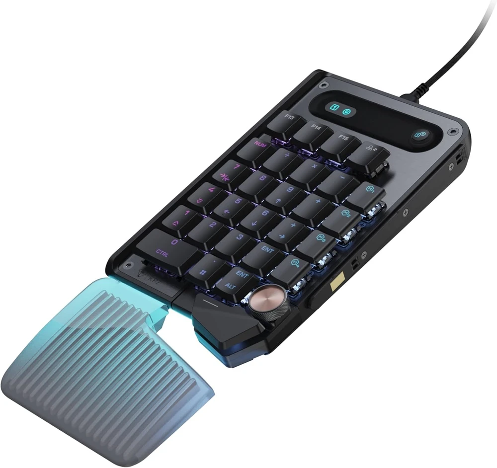 Turtle Beach Command Series KB7 klaviatūra 20% juoda laidinė mechaninė klaviatūra (Titan switch, US)