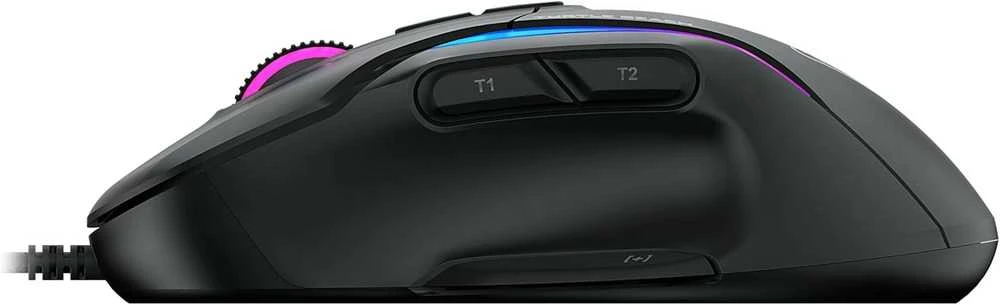 Turtle Beach Kone II Laidinė ergonominė RGB žaidimų pelė | Juoda