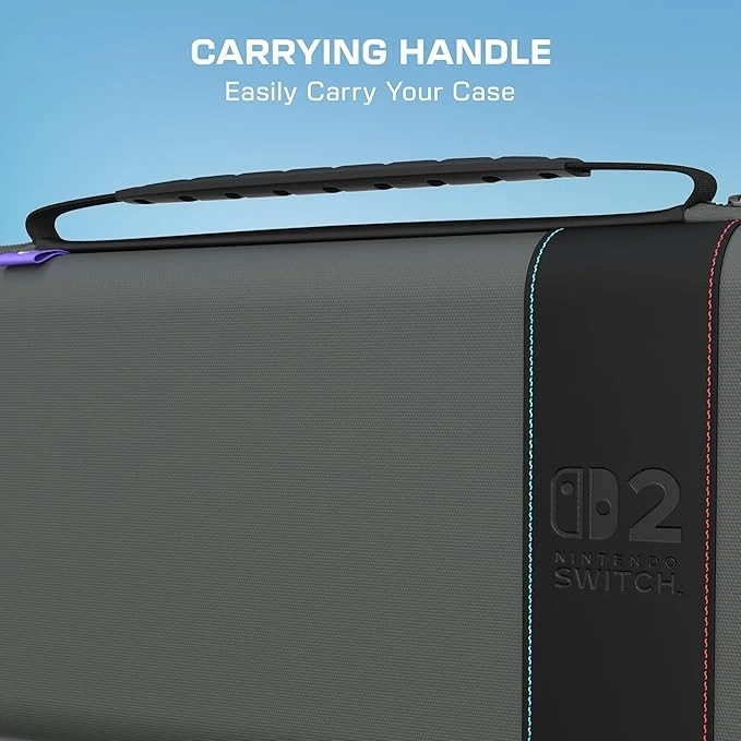 Turtle Beach PlayTrek Travel dėklas – Nintendo Switch 2 | Charcoal Juodas