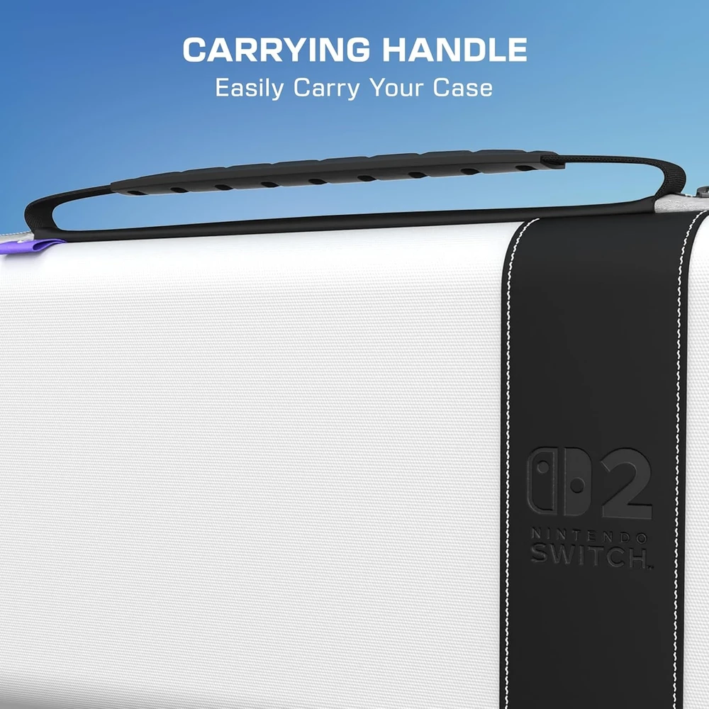 Turtle Beach PlayTrek Travel dėklas – Nintendo Switch 2 | Stellar Baltas
