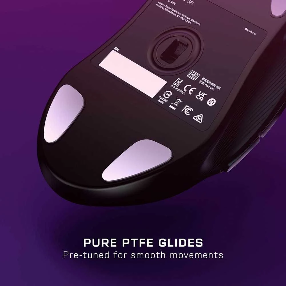 Turtle Beach Pure SEL RGB juoda pelė su laidu | 8000 DPI
