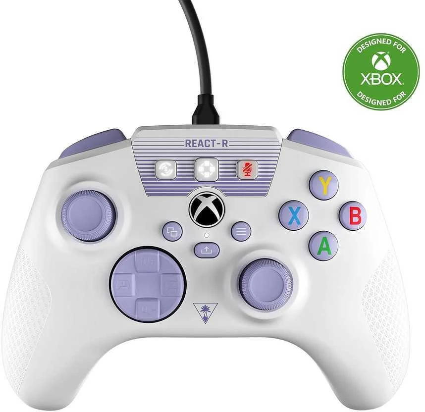 Turtle Beach React-R XBOX X/S Baltas-Violetinė