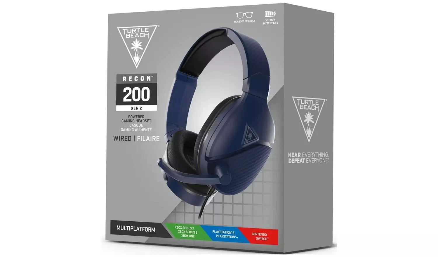 Turtle Beach Recon 200 Gen 2 Laidinės ausinės, mėlynos