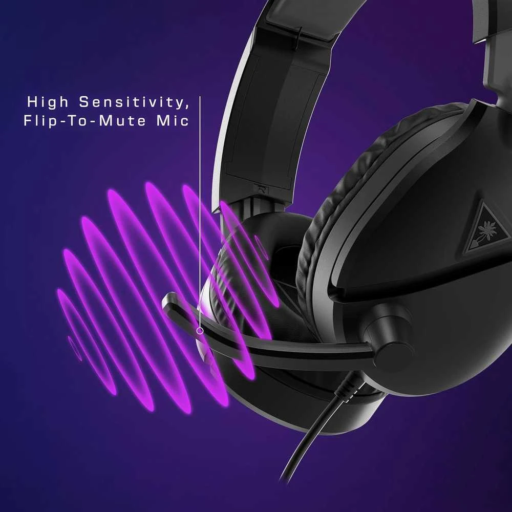 Turtle Beach Recon 70 (juodos) laidinės ausinės | 3.5mm |PS5,PS4