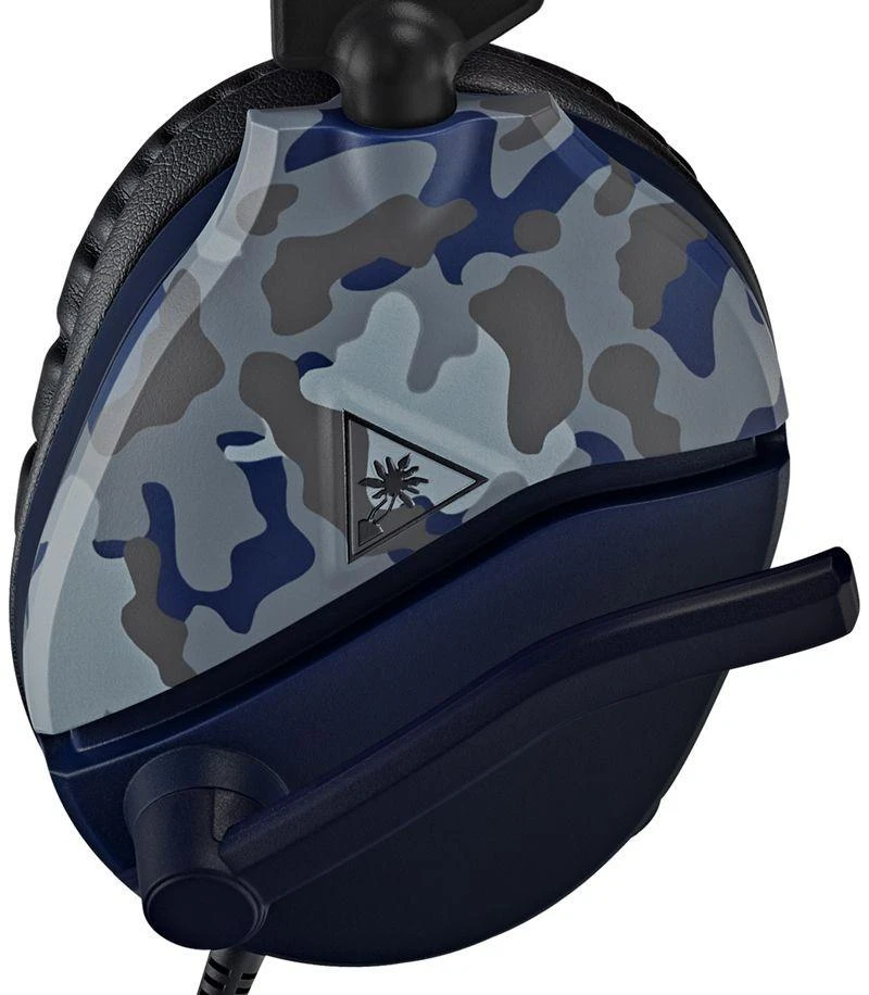 Žaidimų ausinės Turtle Beach Recon 70, daugiaplatformės, Blue Camo, Mėlyna kamufliažinė