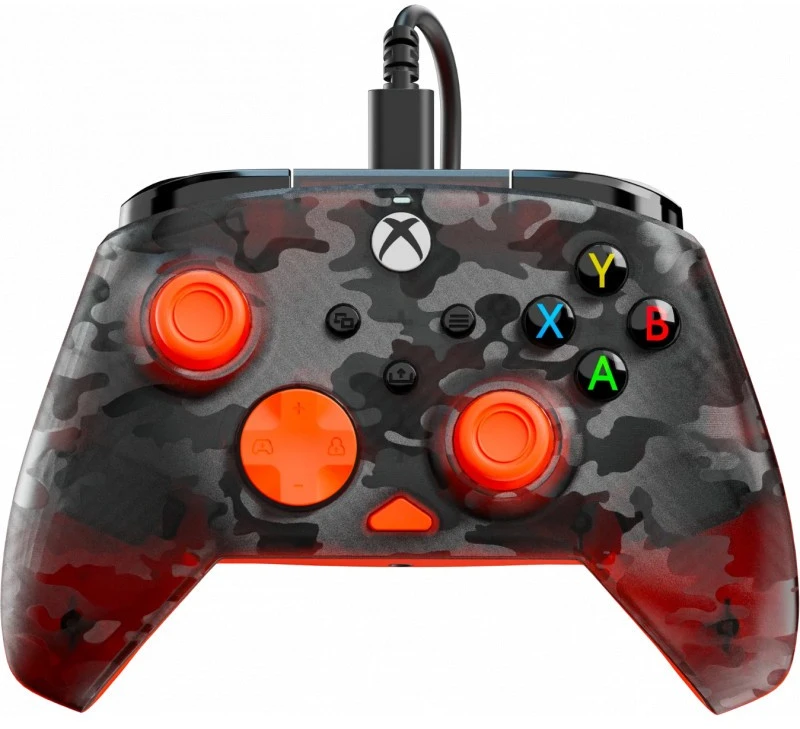 Turtle Beach Rematch Core Laidinis Žaidimų valdiklis | Ghost Camo Juoda/Oranžinė | XBOX
