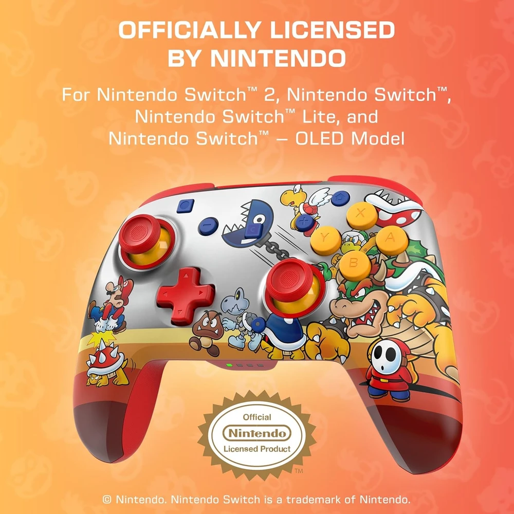 „Turtle Beach“ revanšas „Koopa Troop“ belaidis valdiklis | „Switch 2“