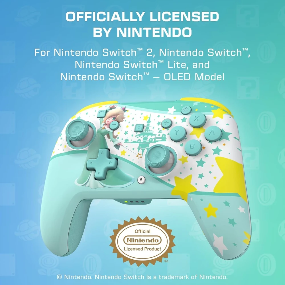 Turtle Beach Rematch Rosalina belaidis valdiklis | Switch 2