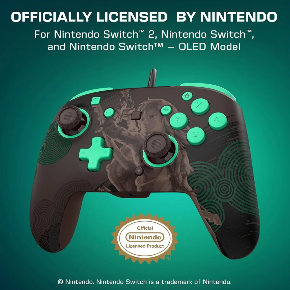 Turtle Beach Rematch Zelda laidinis žaidimų pultelis | Switch 2