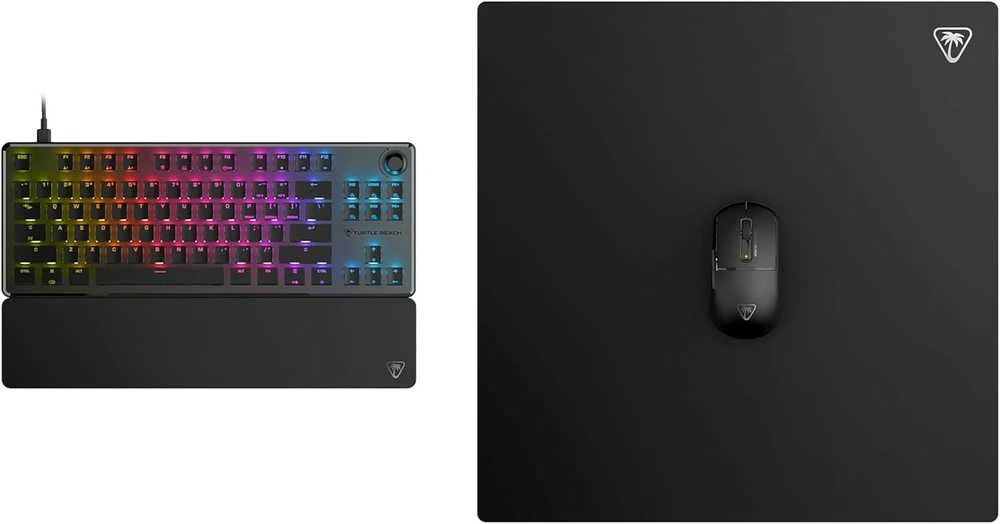 Turtle Beach Sense Core Square PC Pelės kilimėlis žaidimams | 45x45x2cm | Juoda