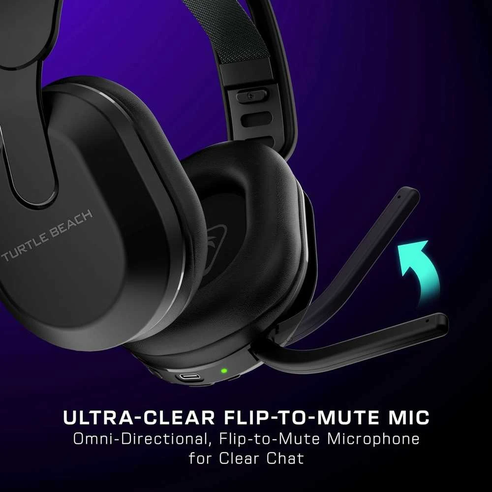 Turtle Beach Stealth 500 (Juodos) belaidės ausinės |PS5,PS4