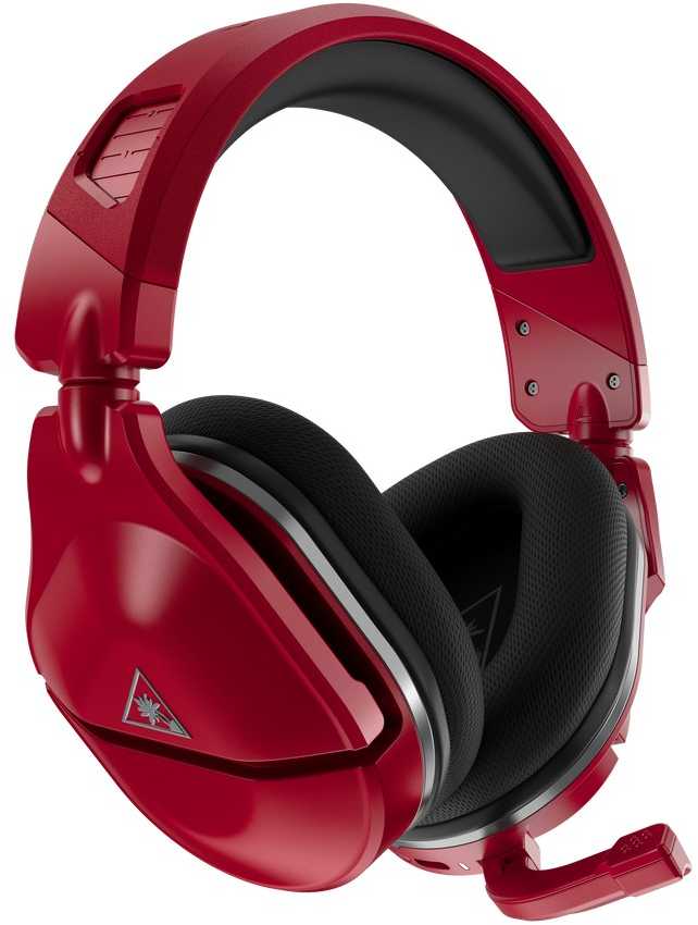 Turtle Beach Stealth 600 MAX Gen2 (Midnight Raudona) belaidės ausinės | PS5, PS4, Nintendo Switch, PC