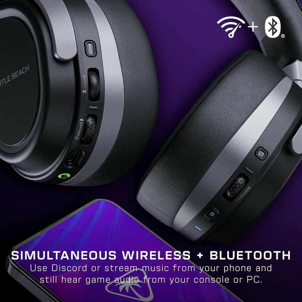 Turtle Beach Stealth 700 Gen 3 Belaidės „XBOX“ žaidimų ausinės |Juoda