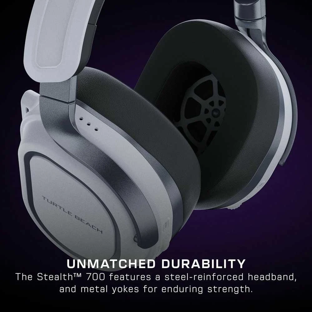 Turtle Beach Stealth 700 Gen 3 Belaidės žaidimų ausinės „PlayStation“| Baltos