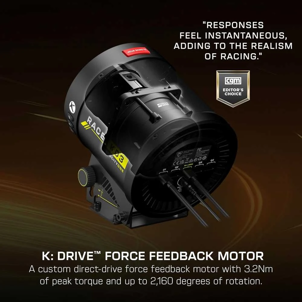 „Turtle Beach VelocityOne KD3 Race Set“ (vairas + pedalai) | „XBOX“ | PC