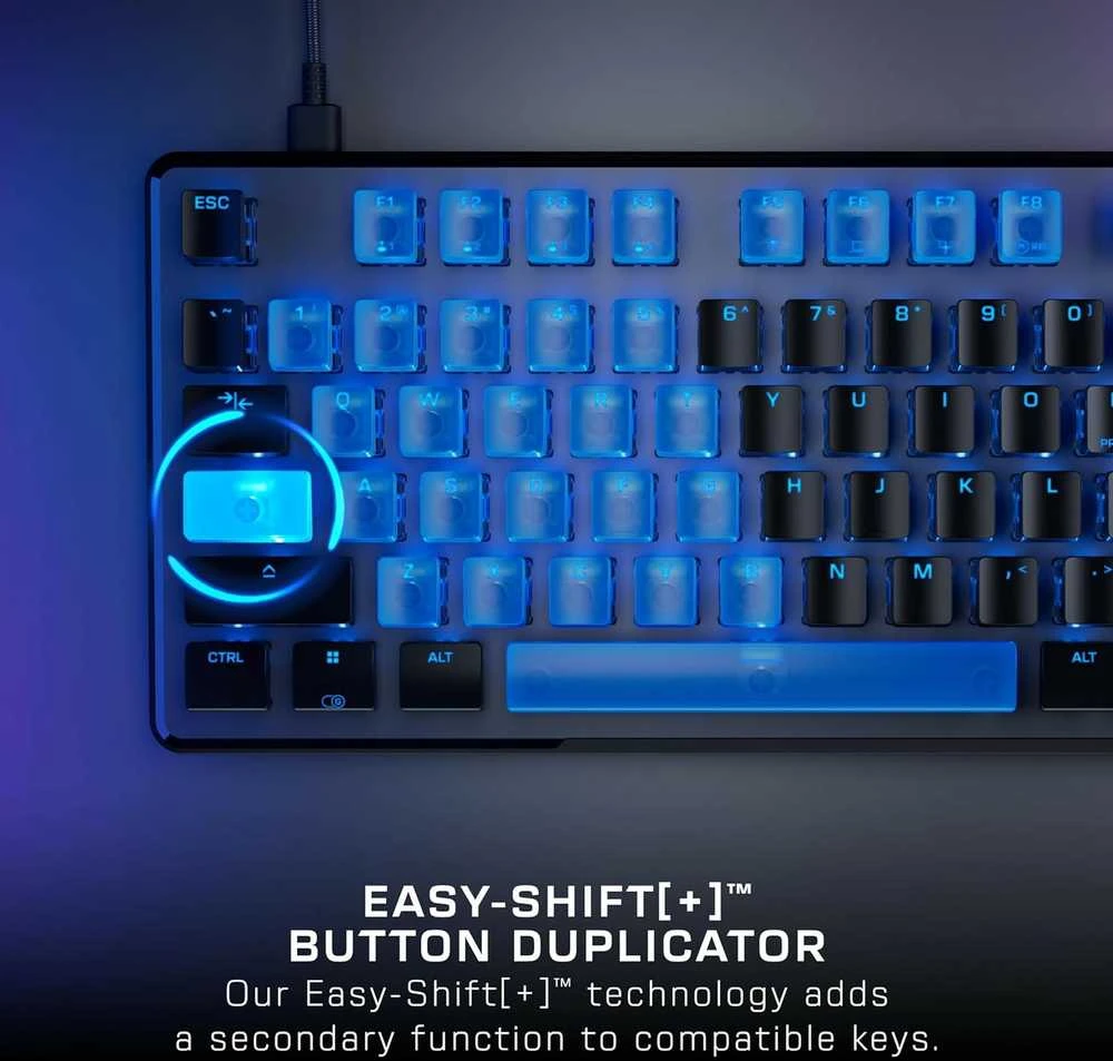 Turtle Beach Vulcan II TKL PRO RGB 75% juoda laidinė mechaninė klaviatūra (Magnetic switch, US)