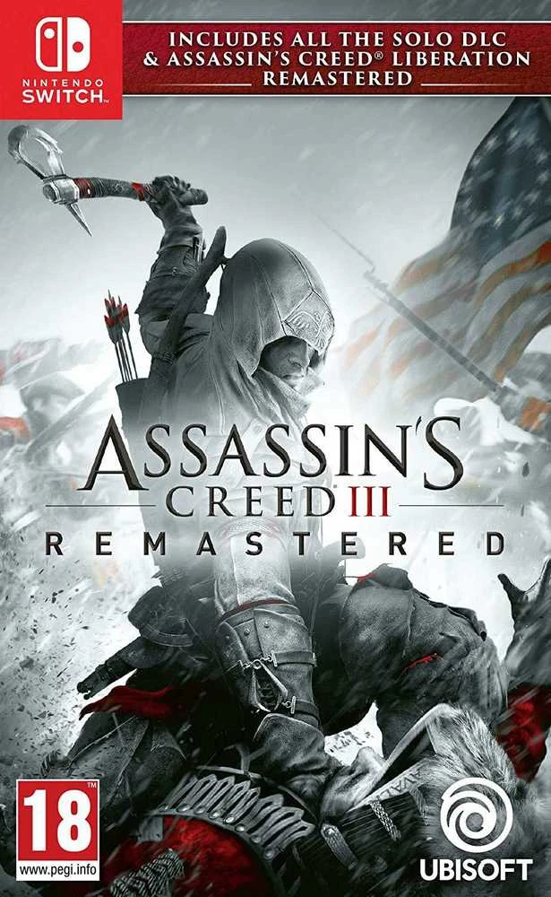 „Ubisoft Assassin's Creed III“ perdirbinys
