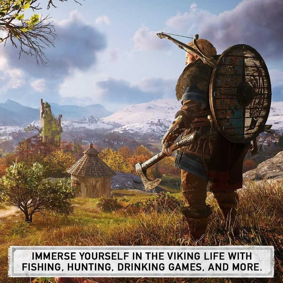 „Ubisoft Assassin's Creed Odyssey“ + „Assassin's Creed Valhalla“ PS4