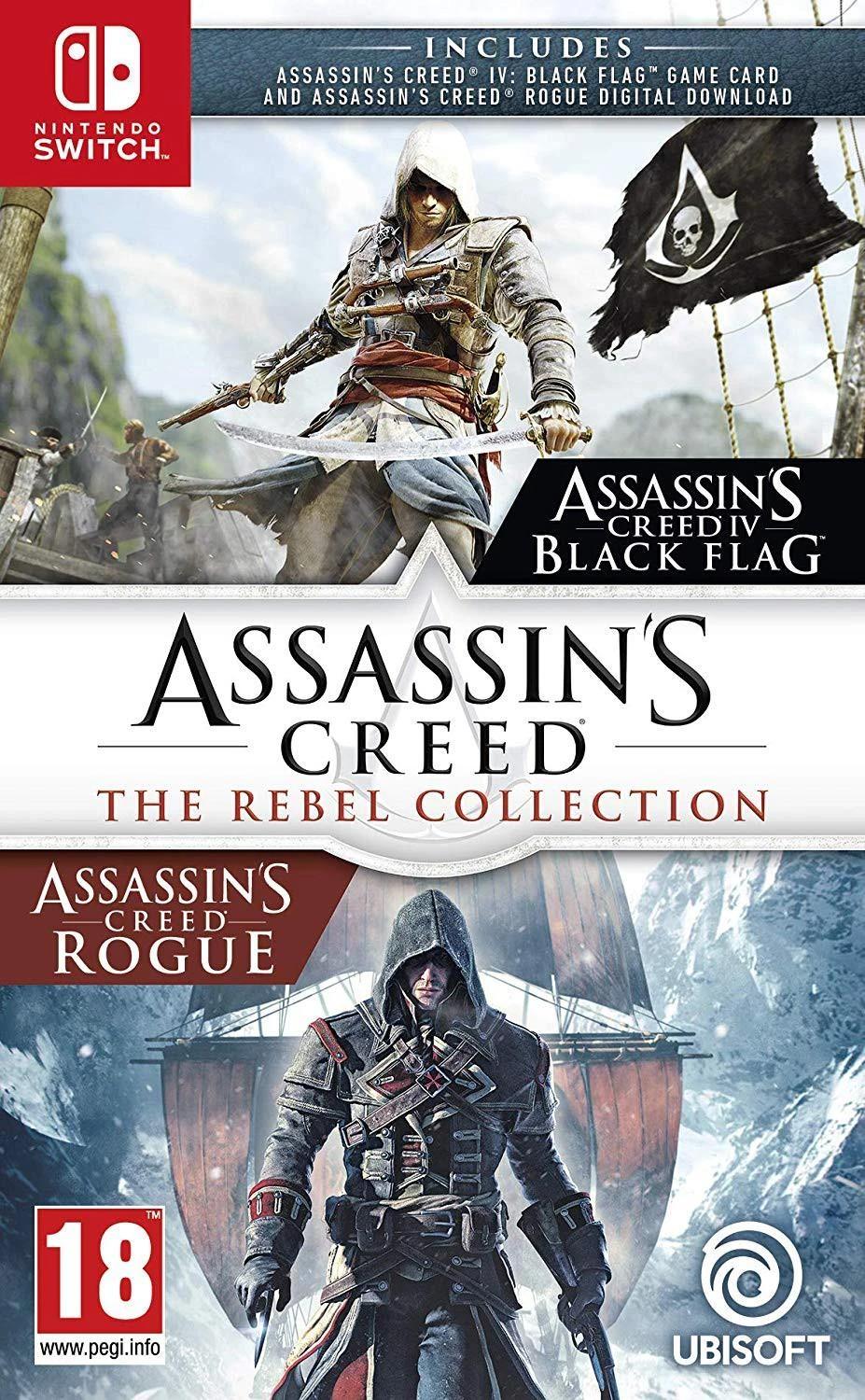 „Ubisoft Assassin's Creed: The Rebel Collection“ KODAS DĖŽUTĖJE
