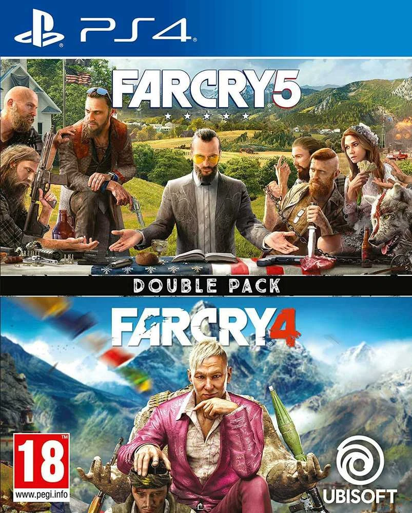 „Ubisoft“ „Far Cry 4“ + „Far Cry 5“ PS4