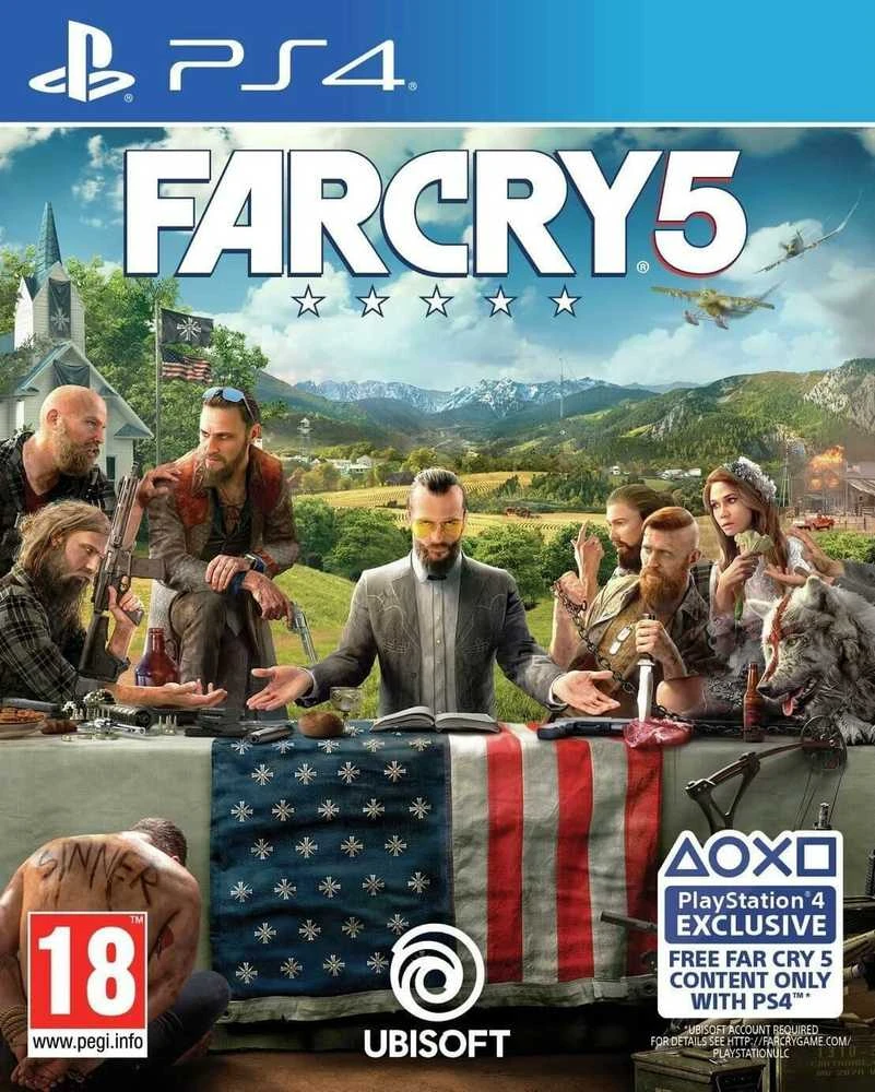 „Ubisoft Far Cry 5“ standartinis leidimas PS4