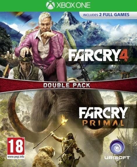Ubisoft Far Cry Primal ir Far Cry 4 dvigubas paketas XBOX One