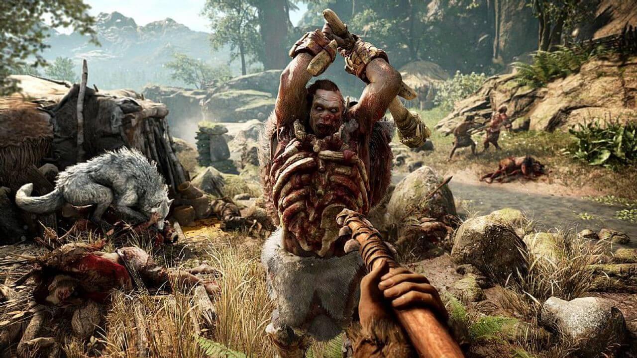 „Ubisoft Far Cry Primal“ ir „Far Cry 4“ dvigubas PS4 rinkinys