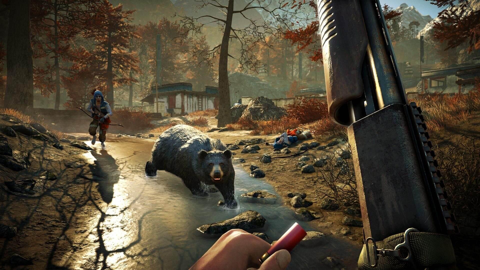 „Ubisoft Far Cry Primal“ ir „Far Cry 4“ dvigubas PS4 rinkinys