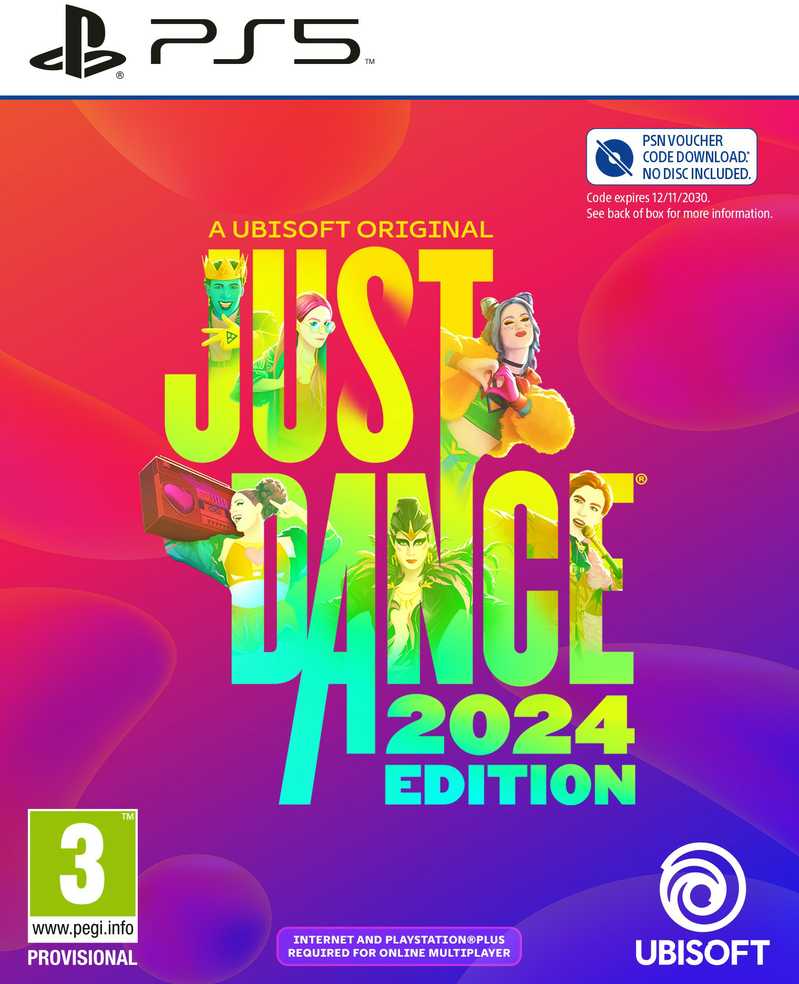 „Ubisoft Just Dance 2024“ (KODAS DĖŽELĖJE)