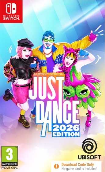 „Ubisoft Just Dance 2026“ leidimas (KODAS DĖŽUTĖJE)