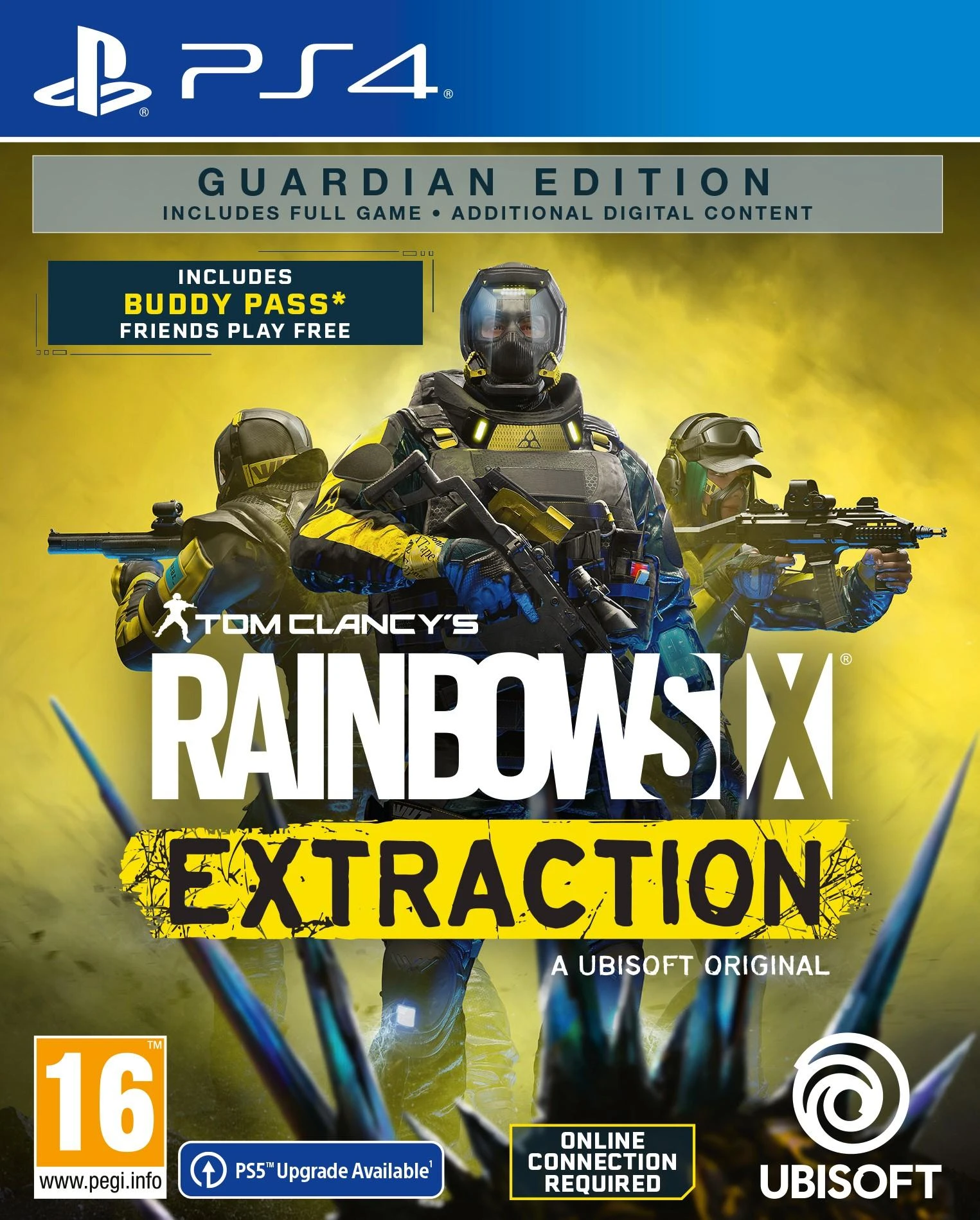 „Ubisoft Tom Clancy's Rainbow Six Extraction“ – „Guardian Edition“ PS4