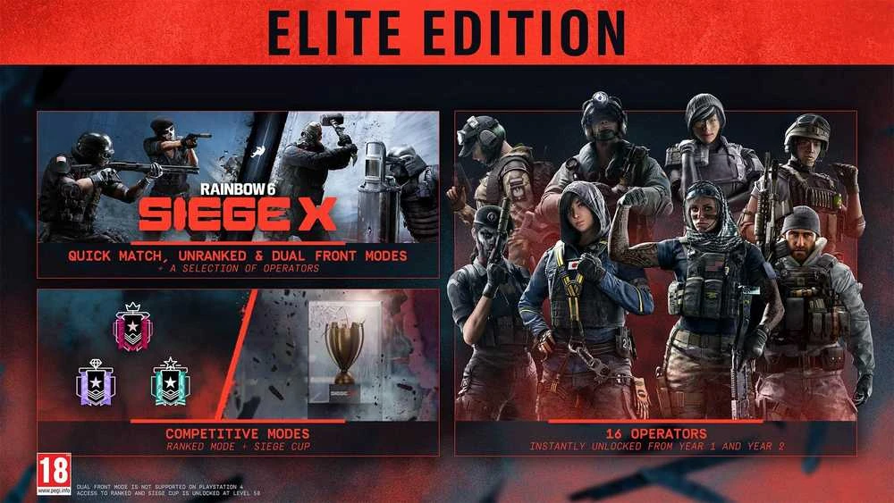 „Ubisoft Tom Clancy's Rainbow Six Siege X Elite Edition“ PS5