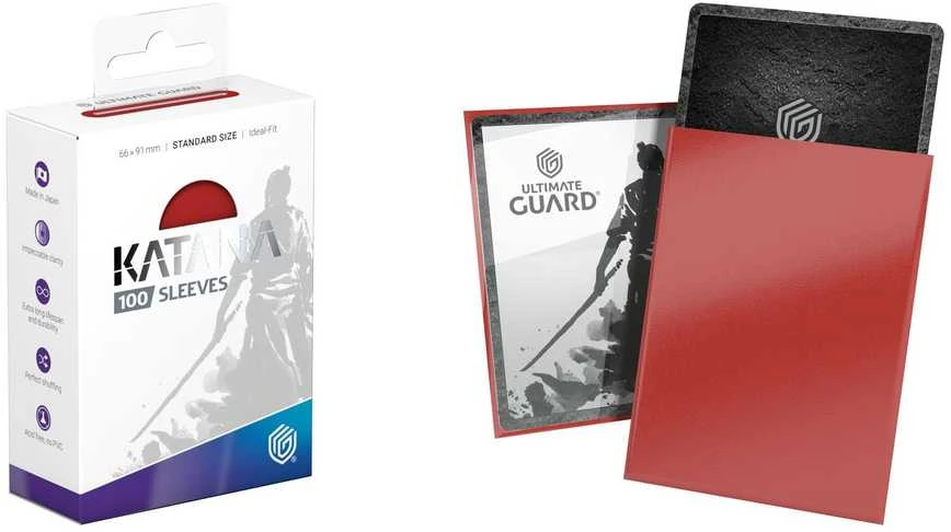 Ultimate Guard Katana Sleeves Standartinis dydis (100) - Rising Sun