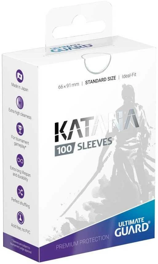 Ultimate Guard Katana Sleeves Standartinis dydis Baltas (100)