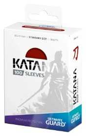 Ultimate Guard Katana Sleeves Standartinis dydis (100) - Raudona