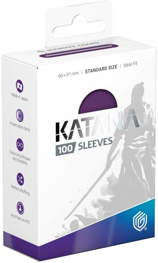 Ultimate Guard Katana Sleeves Standartinis dydis (100) - Iris Bloom